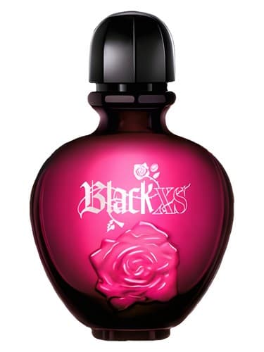 Rabanne Black XS for Her perfume bottle