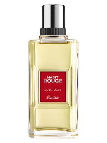 Guerlain Habit Rouge Eau de Toilette perfume bottle
