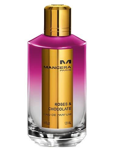 Mancera Roses & Chocolate perfume bottle