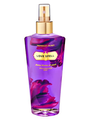 Victoria's Secret Love Spell Fragrance Mist perfume bottle