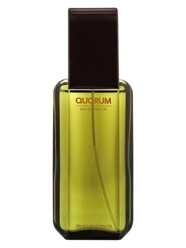 Antonio Puig Quorum perfume bottle