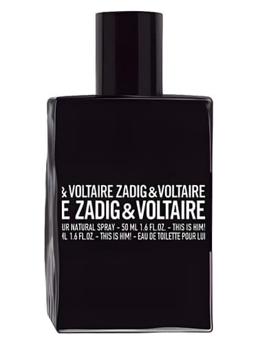 Zadig & Voltaire This is Him perfume bottle