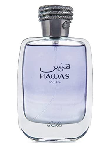 Rasasi Hawas for Him perfume bottle