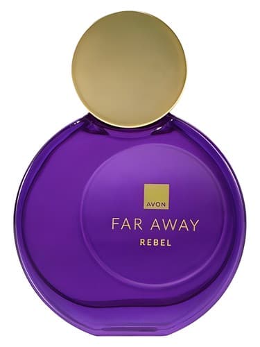 Avon Far Away Rebel perfume bottle