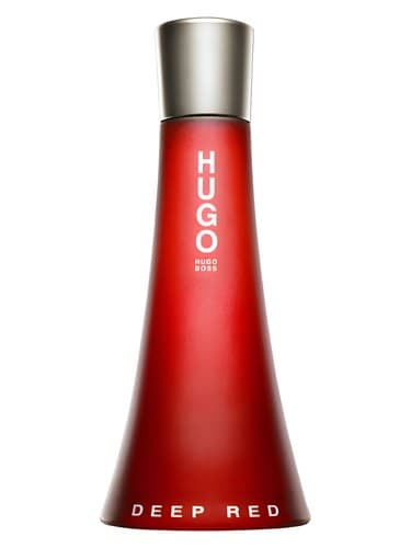 Hugo Boss Deep Red perfume bottle