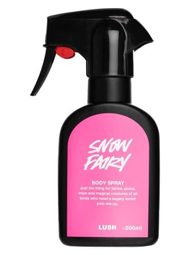Lush Snow Fairy perfume bottle