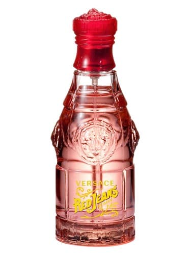 Versace Red Jeans perfume bottle