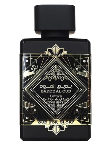Lattafa Perfumes Bade'e Al Oud Oud for Glory perfume bottle