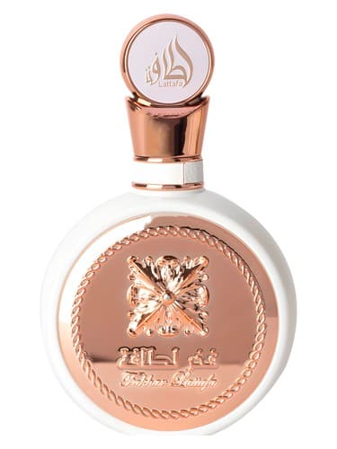 Lattafa Perfumes Fakhar Rose perfume bottle