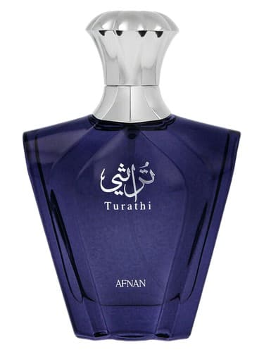 Afnan Turathi Blue perfume bottle