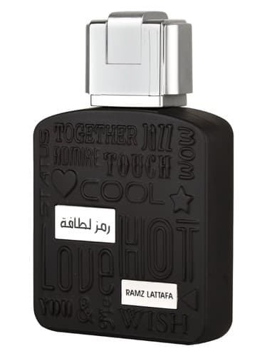 Lattafa Perfumes Ramz Lattafa Silver perfume bottle