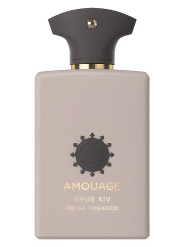 Amouage Opus XIV – Royal Tobacco perfume bottle