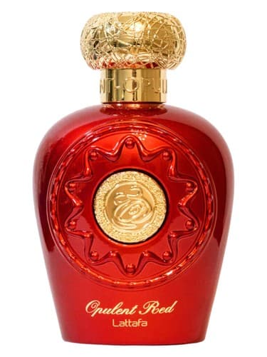 Lattafa Perfumes Opulent Red perfume bottle
