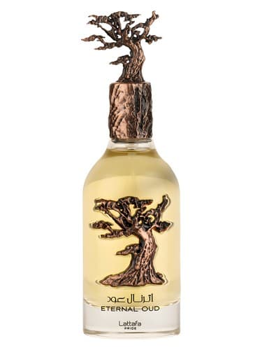 Lattafa Perfumes Eternal Oud perfume bottle