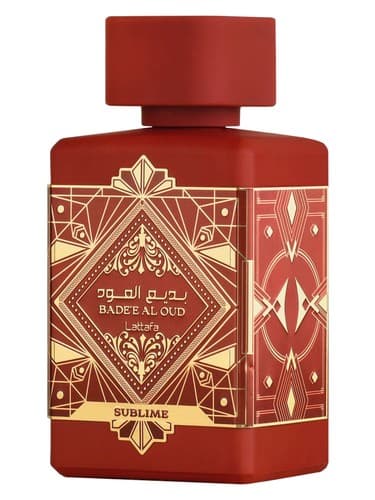 Lattafa Perfumes Bade'e Al Oud Sublime perfume bottle