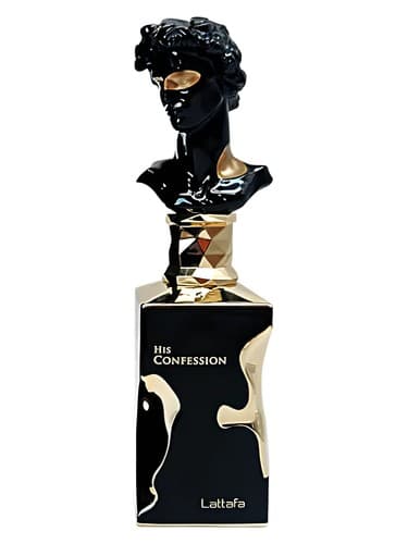 Lattafa Perfumes His Confession perfume bottle