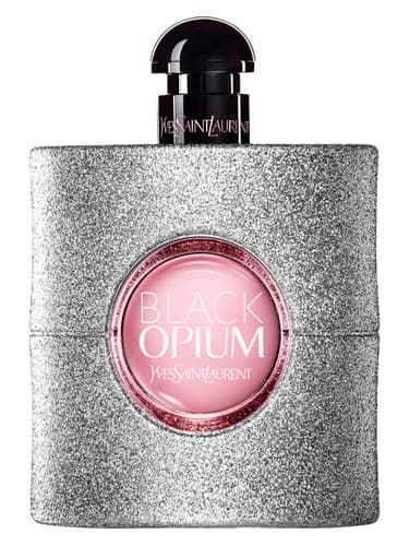 Yves Saint Laurent Black Opium Glitter perfume bottle