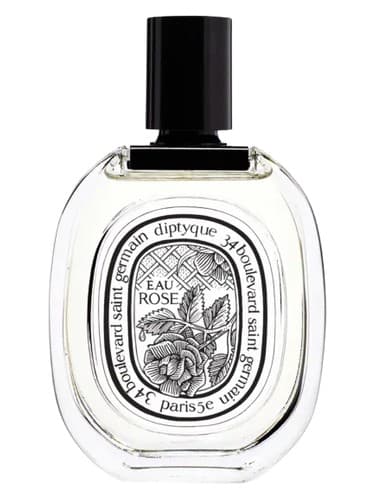 Diptyque Eau Rose perfume bottle