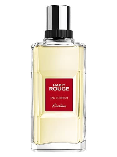 Guerlain Habit Rouge Eau de Parfum perfume bottle