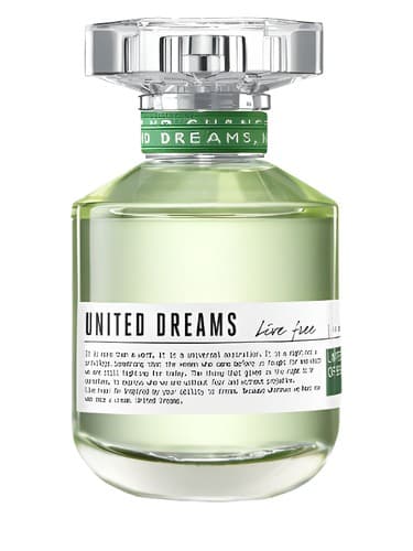Benetton United Dreams Live Free perfume bottle