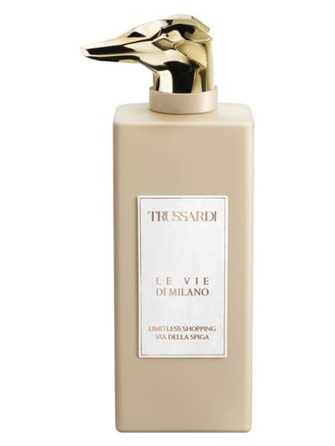 Trussardi Limitless Shopping Via della Spiga perfume bottle