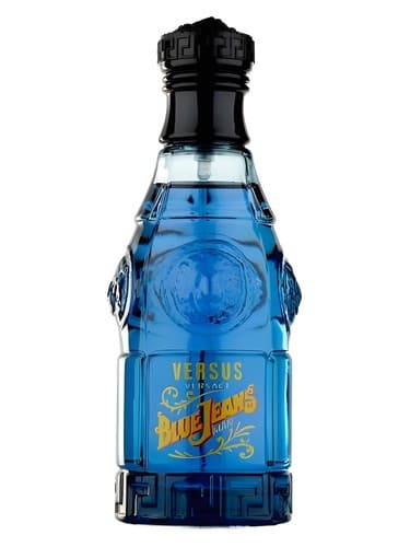Versace Blue Jeans perfume bottle