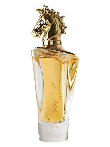 Lattafa Perfumes Maahir perfume bottle